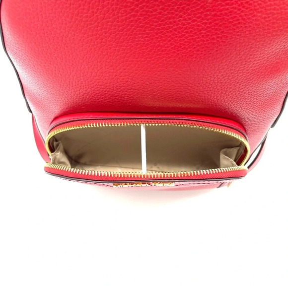 Michael Kors Medium Jaycee Backpack Red - Picture 6 of 12